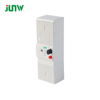 Interruptor Automático en Caja Moldeada (MCCB) JUNW PG 2P/4P, Protección Contra Fugas, Capacidad de Ruptura de 4.5kA, Disparo Electrónico Termomagnético