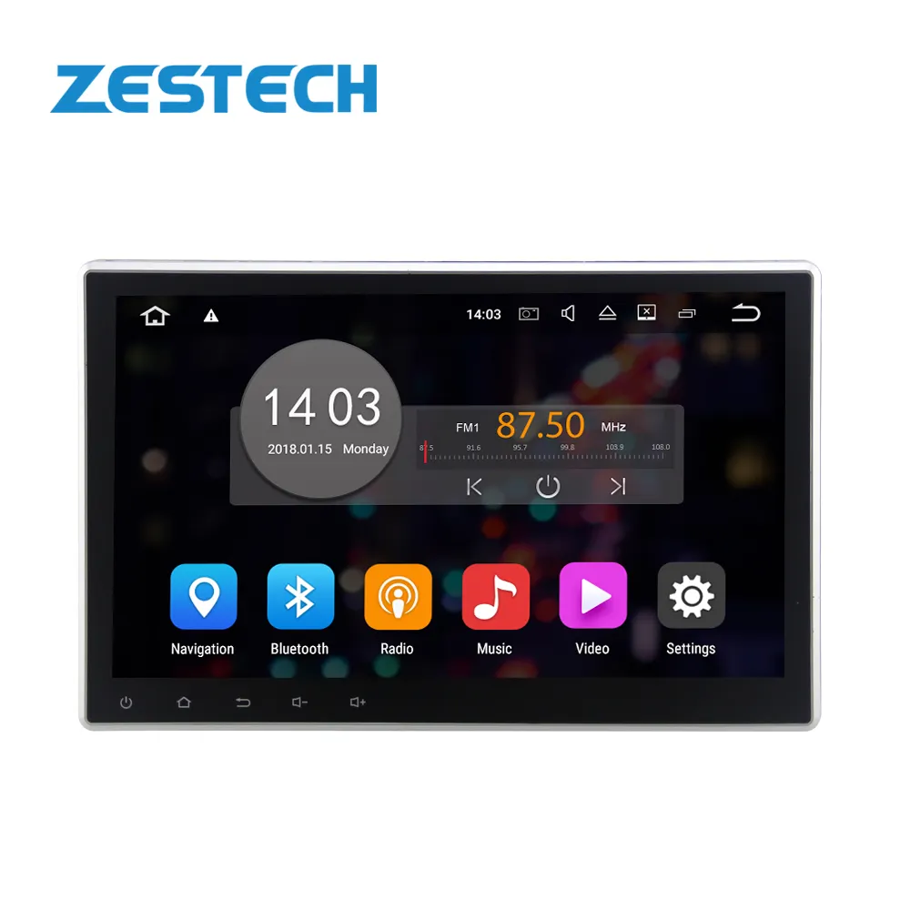 Android 12 8 Core 1 Din универсальный автомобильный DVD-плеер GPS 10,1 дюймов Автомагнитола Navi