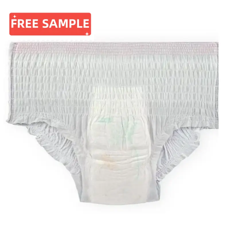 Guardanapo menstrual de algodão orgânico, calcinha sanitária para senhoras, período menstrual descartável