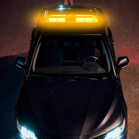 Barra de Luces LED de Advertencia 12V/24V 98W, Luz Estroboscópica de Emergencia para Grúas y Vehículos de Construcción