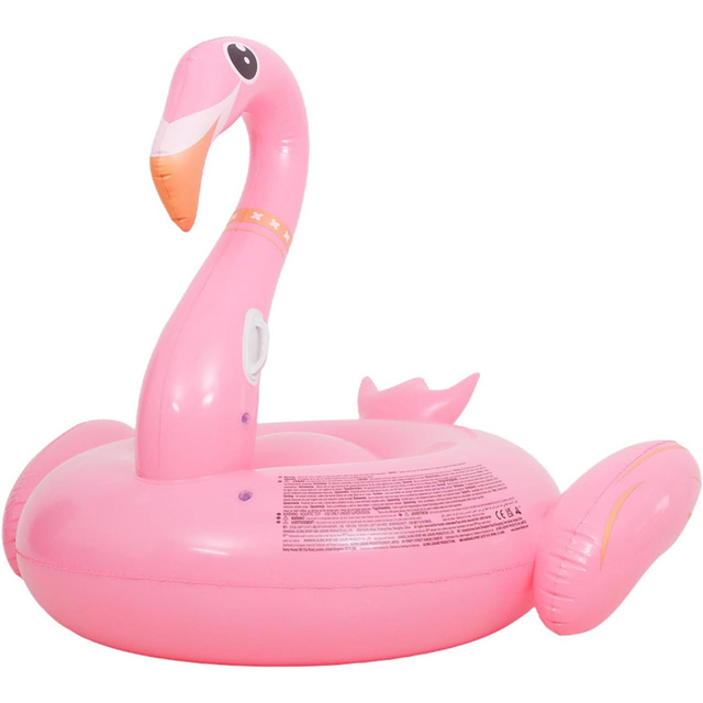 Inflatable Outdoor Floating Ride on Jumbo Flamingo Pool Floats for Adults