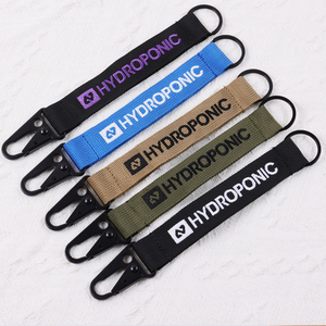 Lovecolour Professional Produce Short Lanyard Keychain Customized with Embroidery Lanyard