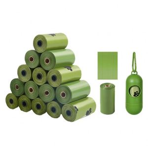 Sac à déchets biodégradable pour animaux de compagnie, sac à excréments pour chat et chien, sac de ramassage des déchets respectueux de l'environnement - Product Image 5