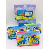 Tablette Android Enfants 7 Pouces Export 2 SIM 12+256 Go, Tablette PC Android 3G Appel + WiFi, Jouet Éducatif pour Enfants