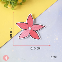 Patchs brodés tournesol et feuille d'érable thermocollants pour vêtements, sacs, vestes, jeans, DIY