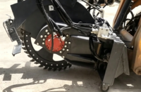 Trancheuse à disque Runheng et trancheuse à roues pour roche, machine à découper le béton, garantie 1 an, couleur personnalisable