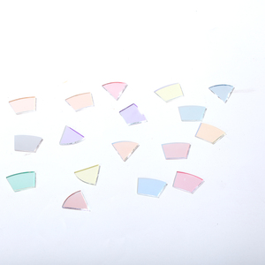 1.0mm Thick High Temperature Dichroic Color Glass <b>Filter</b> for Flashlights and logo gobo projector - Product Image 2