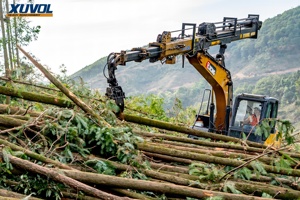 Pluma Telescópica de 10.2-25M de Longitud para Excavadora de 12-15T, Motor Diésel de 3 Secciones, Engranaje, Directo de Fábrica, 1 Año de Garantía - Product Image 3