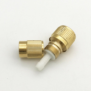 Raccord rapide en laiton 25 mm pour tuyau d'irrigation de jardin, installation facile - Product Image 2