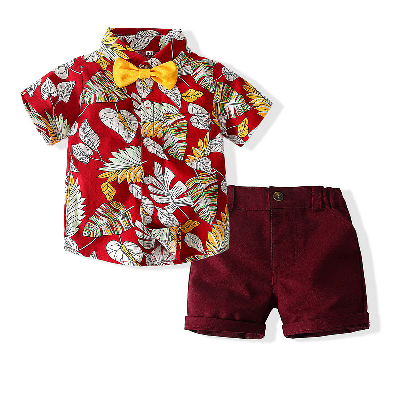 camisa florida para bebe