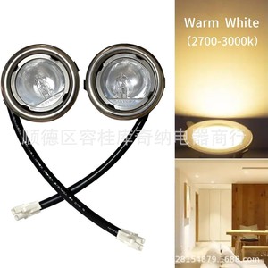 Lampe halogène universelle 12V 20W 65mm pour hotte aspirante latérale en alliage d'aluminium - Product Image 4