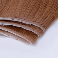 Cheveux russes vierges bruts, cuticules alignées, super double drawn, ultra fins, pour extensions micro anneaux Remy, coupables n'importe où