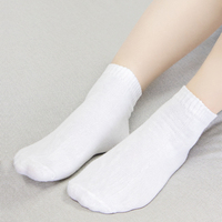 Chaussettes jetables en coton absorbant la transpiration respirantes chaussettes de compression de voyage