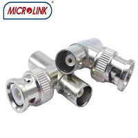Accessoires CCTV - Connecteur coaxial RF à visser - Adaptateur BNC en T 3 voies - 1 femelle mâle vers 2 femelles