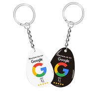 Tarjeta NFC Personalizada con Epoxy, Código QR Dinámico, para Reseñas de Google, Facebook, Instagram, Etiqueta Inteligente para Redes Sociales, Tarjeta de Marketing
