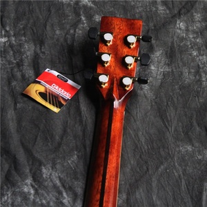 HM750GSC Himor Brand, alta qualità 40 pollici di taglio in legno massello chitarre acustiche, chitarra Folk - Product Image 6