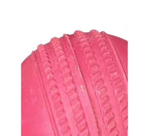High demanded latest Lightweight <b>Pink</b> Rubber Softball Kids Playground and Cricket Ball for Young Players affordable price - Product Image 2