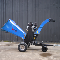 HY350PRO-GS Hystrong jardin utiliser branche d'arbre bois chopper 6 pouces moulin broyeur à bois diesel prise de force entraînée