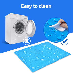 Alfombra refrescante para perros con diseño de cuentas, colchoneta de verano, manta para sofá, cama transpirable para perros, alfombra lavable y de secado rápido para mascotas, productos para perros para el coche. - Product Image 4