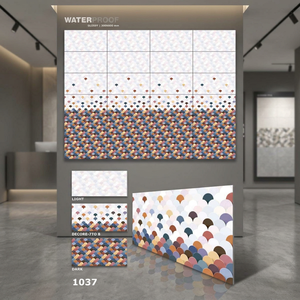 Prix d'usine 300x600mm Carreaux de mur et de sol en céramique émaillée numérique 12x24 pour salle de bain et cuisine - Product Image 2