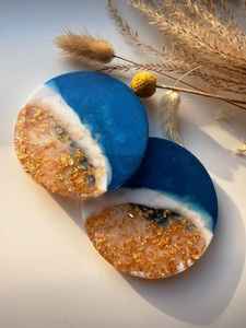 Juego de Posavasos de Resina de Alta Calidad Diseñado para un Uso Duradero que Ofrece Resistencia al Calor y un Estilo Elegante para Cualquier Mesa - Product Image 5