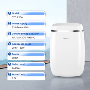 Deye DYD-E10A 10L compact r134a réfrigérant usage domestique <span class=keywords><strong>purificateur</strong></span> <span class=keywords><strong>d</strong></span>'<span class=keywords><strong>air</strong></span> <span class=keywords><strong>déshumidificateur</strong></span> - Product Image 4