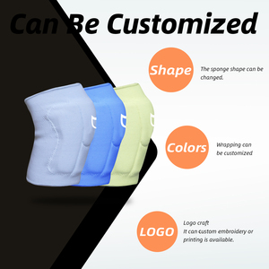 Haute qualité <span class=keywords><strong>anti</strong></span>-dérapant épaissi mousse soutien basket-ball cyclisme <span class=keywords><strong>moto</strong></span> ski <span class=keywords><strong>patinage</strong></span> Sport utiliser jeunesse adulte genouillères - Product Image 1