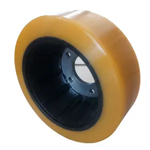215x70/82-60 Mm 5 Holes Durable Polyurethane PU BT Forklift /Truck Part No.129920 Non Marking Drive Traction Wheel Tire