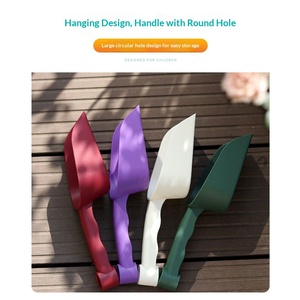 Pala da Giardinaggio Quadrata a Fondo Piatto in Plastica Spessa, Strumento Multiuso per la Piantumazione di <span class=keywords><strong>Piante</strong></span> <span class=keywords><strong>Grasse</strong></span> e il Cambio del Terreno nei Vasi, per Esterni - Product Image 4