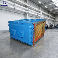 Composant de refroidissement à tube à ailettes à transfert de chaleur élevé pour unité de puissance industrielle de grande taille, intercooler à circulation d'air turbo, refroidisseur d'air