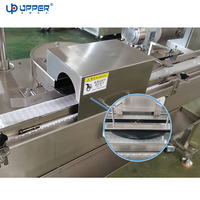 Remplisseuse automatique de pain d'épi de beurre et machine à emballer à débit avec dispositif de remplissage d'azote pour pain à la crème de croissant