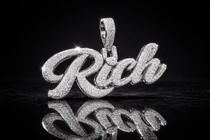 Premium <b>Custom</b> <b>Name</b> Pendant Iced Out Moissanite 925 Sterling Silver Hip Hop <b>Necklace</b> - Product Image 5