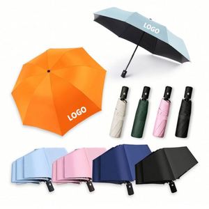 Promotional Folding <b>Windproof</b> Rain Parapluies <b>Umbrella</b> with Logo Custom Adults Travel Automatic Advertising <b>Umbrellas</b> - Product Image 6