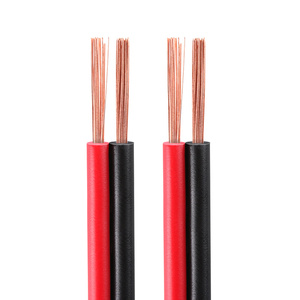UL2468 18AWG hoparlör tel kalaylı bakır 2 Pin esnek tel elektrik PVC düz kablo - Product Image 6