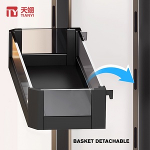 TIANYI Wholesale Hardware Accessories Kitchen <b>Corner</b> <b>Basket</b> Storage Box Kitchen Utensil Storage <b>Basket</b> Monster Pull-out <b>Basket</b> - Product Image 4