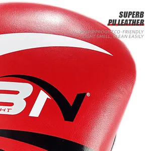 Guantes de boxeo BN, 8OZ-16OZ, saco de boxeo, entrenamiento MMA Muay Thai, manoplas de lucha