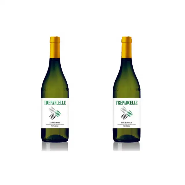 คุณภาพดีที่สุดของไวน์ขาว Langhe Arneis DOC ผลิตในอิตาลีที่มีชื่อเสียงจากภูมิภาค Piedemont ในขวด