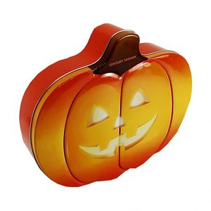 Hallowmas Metal Ornament Storage <b>Box</b> with Dividers for Holiday Decorations & Gifts - Product Image 6