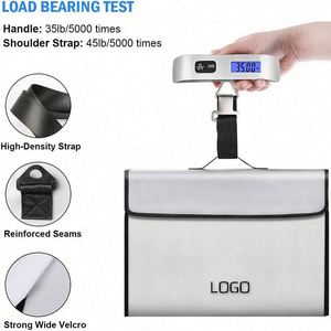 Bolsa a Prueba de Explosiones para Baterías de Litio, Resistente al Fuego y al Agua, para Almacenamiento Seguro de Documentos, en Oferta - Product Image 2