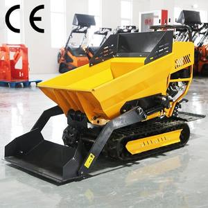 Mini tombereaux sur chenilles Petit Mini 1 tonne Dumper Diesel Minero articulé Nouveau camion à benne basculante Mini camions à benne basculante Japon Mini-dumper - Product Image 1