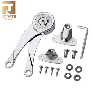 Tige de support de porte d'armoire JINNATE en alliage de zinc, fixation en surface, quincaillerie durable pour portes d'armoires - Product Image 1