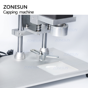 Zonesun เครื่องพ่นน้ำ ZS-XG450ไฟฟ้ากึ่งอัตโนมัติ, เครื่องปิดฝาขวดฆ่าเชื้อด้วยสกรูสำหรับวางบนโต๊ะ - Product Image 2