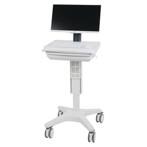 Great Cause Mobile Computer Cart WYTC771 Adjustable Height Silent Casters Hospital <b>Trolley</b> - Product Image 5