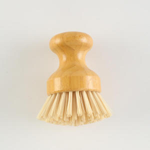 Cepillo de Limpieza de Platos Ecológico de Bambú con Cerdas de Microfibra para Ollas, Sartenes y Platos - Product Image 4