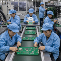 Produttore di Schede a Circuito Stampato Multistrato Personalizzate (PCBA) - Materiale Rogers con Finitura Superficiale ENIG RF/EMI