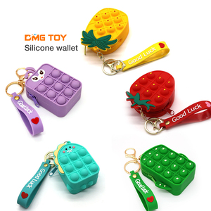 Nhà máy trực tiếp Silicone Ames cho trẻ em tự kỷ giáo dục đồ chơi Mini Pop nó bồn chồn đồ chơi Keychain bồn chồn đồ chơi - Product Image 1