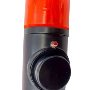 Bâton de signalisation rétractable rechargeable à LED avec bande lumineuse multifonction et lampe torche - Product Image 3