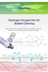 เครื่องไฮโดรเดอร์มาเบรชั่นแบบมืออาชีพ 6-in-1 สำหรับทำความสะอาดผิวในคลินิกสปาและอุปกรณ์ร้านเสริมสวย - Product Image 5