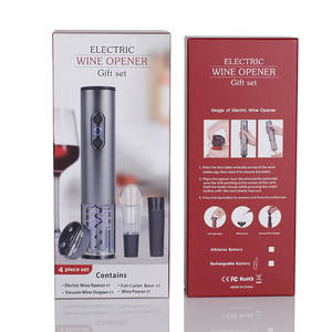 יין חשמלי popener כלים ערכת מתנה סט בקבוק יין פותחן בורג לאביזרים ביתיים - Product Image 4