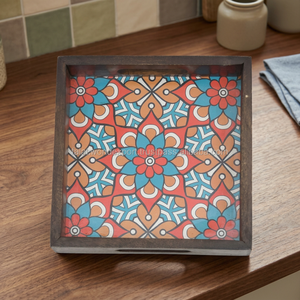 Bandeja de Servicio Rectangular de Madera con Estampado Animal, Ecológica y Moderna, para Restaurante, Apta para Lavavajillas y Microondas, Venta al Por Mayor - Product Image 1